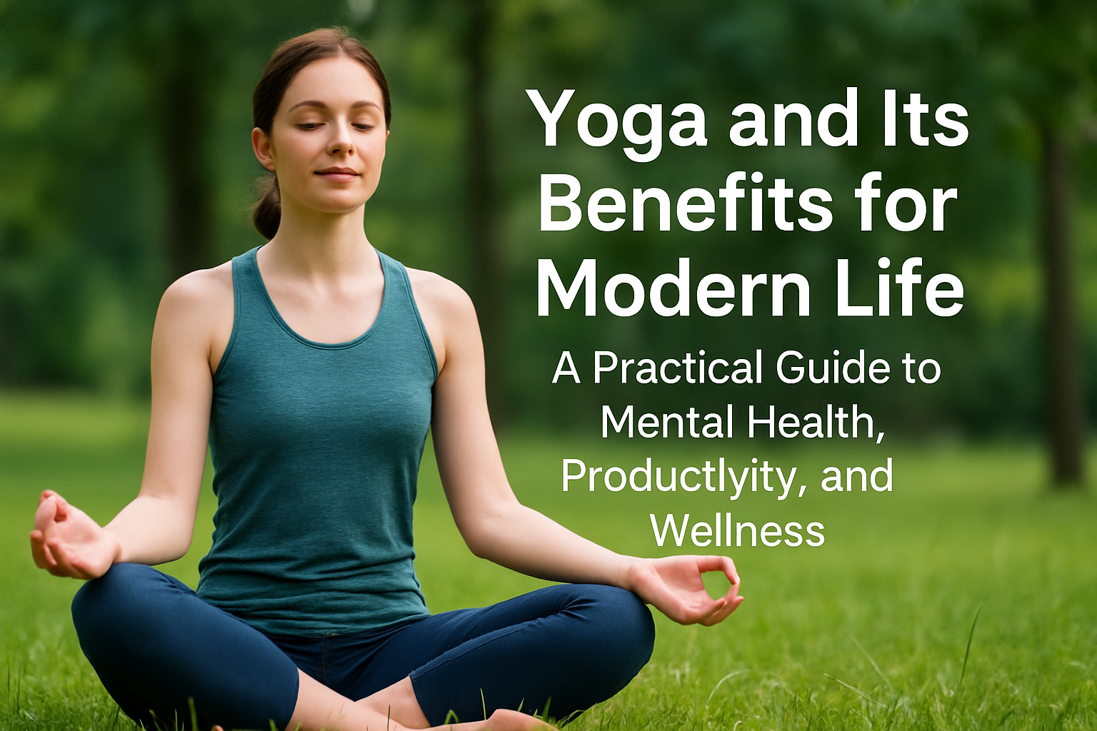 Yoga and Its Benefits for Modern Life: A Practical Guide to Mental Health, Productivity, and Wellness