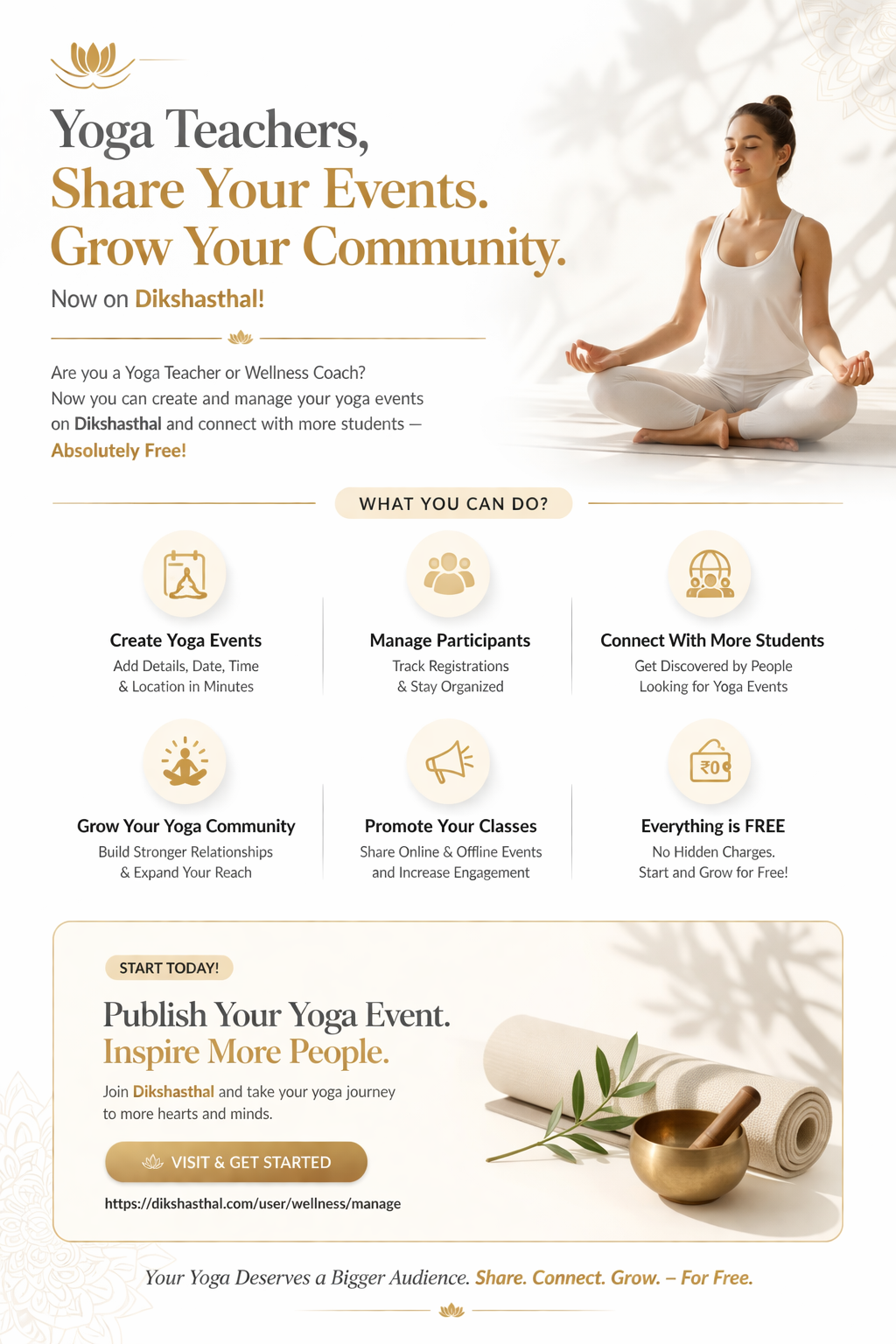 Grow Your Yoga Community for Free